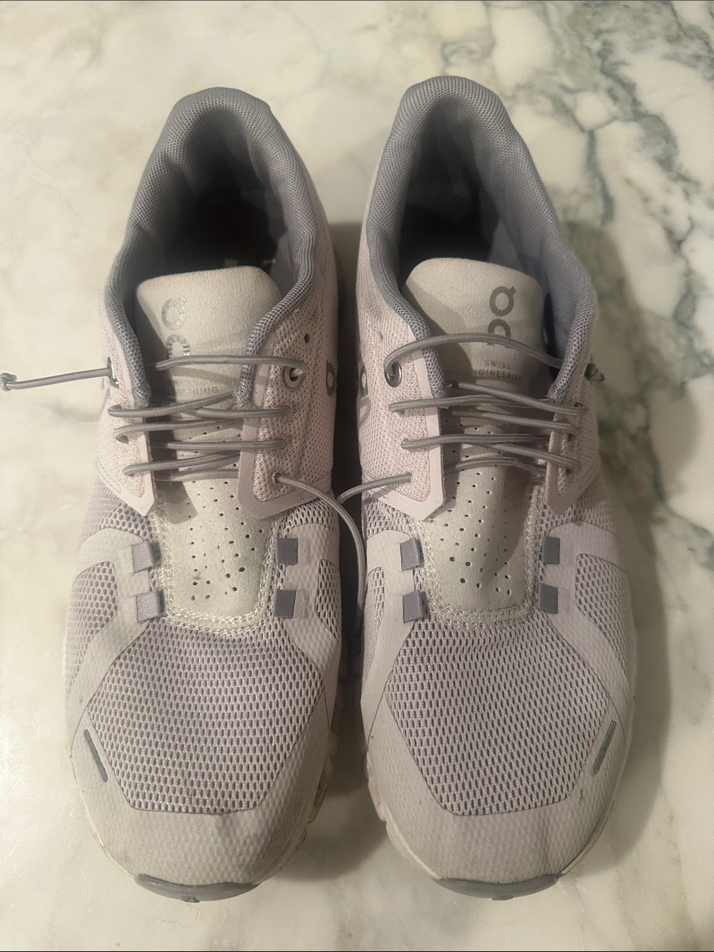 On Cloud 5 Womens 9.5 Running Shoes Lavender Sneakers 59.98899 Gym Treadmill